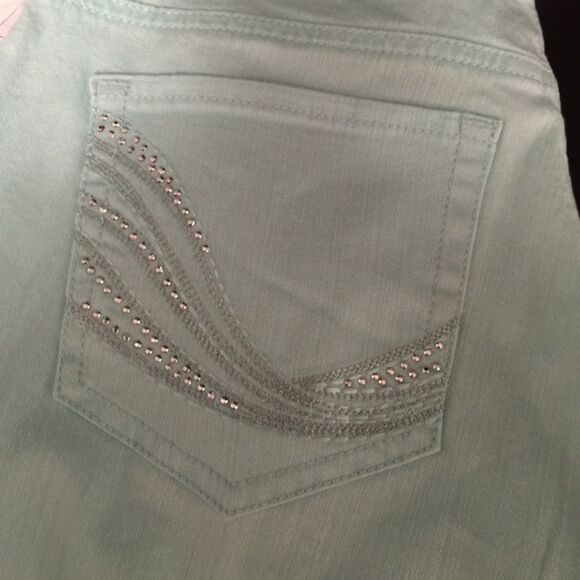 🎉Last Deal🎉Mint color Denim - Picture 4 of 7